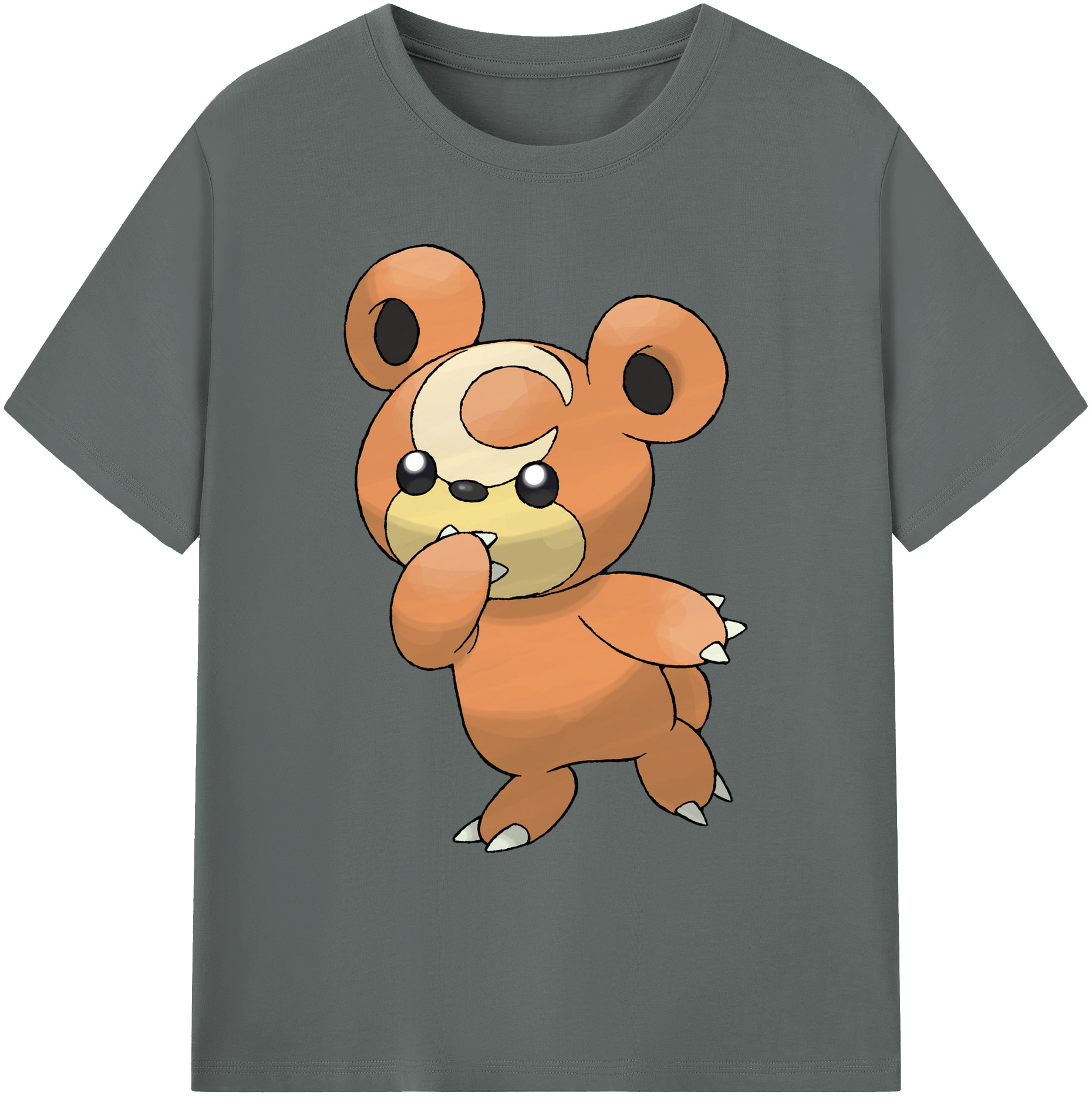 （画像用） ポケットモンスター Pokémon 綿100％ メンズ半袖Tシャツ｜肌触りやわらか＆通気性